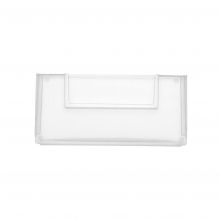 Tussenschot VKB 152 mm transparant met raam