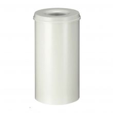 Vlamdovende papierbak 50 liter wit
