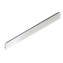 Winkelstelling achterwand 1000x100 mm (bxh) gesloten RAL9001
