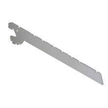 Winkelstelling dragers 370 mm per stuk RAL9006