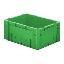 Zware stapelbare transportkrat VTK0 400x300x175 mm (lxbxh) groen