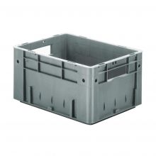 Zware stapelbare transportkrat VTK0 400x300x210 mm (lxbxh) grijs