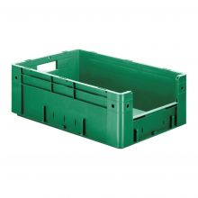Zware stapelbare transportkrat VTK4 600x400x210 mm (lxbxh) groen