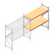 Grootvakstelling AR 2250x2010x800 mm (hxbxd) 2 niveaus verzinkt aanbouwsectie