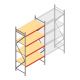 Grootvakstelling AR 3000x1850x800 mm (hxbxd) 4 niveaus verzinkt beginsectie met voorgemonteerde frames