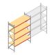 Grootvakstelling AR 3000x2010x800 mm (hxbxd) 4 niveaus verzinkt beginsectie