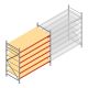 Grootvakstelling AR 2500x2700x1000 mm (hxbxd) 6 niveaus verzinkt beginsectie