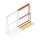 Stelling voor verticale opslag AR enkelzijdig 3000x1850x900 mm (hxbxd) 3 niveaus aanbouwsectie