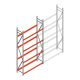 Bandenstelling grootvak AR 3000x1610x500mm (hxbxd) 4 niveaus beginsectie