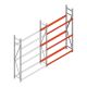 Bandenstelling grootvak AR 2250x1610x400mm (hxbxd) 3 niveaus aanbouwsectie