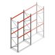 Palletstelling AR T2 4500x1850x1100mm (hxbxd) 2 niveaus 2530kg/niv beginsectie met voorgemonteerde frames