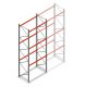 Palletstelling AR T2 5000x1850x1100mm (hxbxd) 3 niveaus 2530kg/niv beginsectie met voorgemonteerde frames