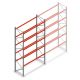 Palletstelling AR T2 5000x2700x1100mm (hxbxd) 5 niveaus 1820kg/niv beginsectie met voorgemonteerde frames