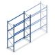 Gebruikte Stow palletstelling 5000x3600x900mm (hxbxd) 3 niveaus beginsectie