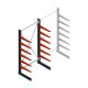 Medium draagarmstelling BR enkelzijdig 3000x1500x800mm (hxbxd) 6 niveaus beginsectie 340/arm