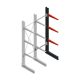 Medium draagarmstelling BR enkelzijdig 2500x750x600mm (hxbxd) 3 niveaus aanbouwsectie 290/arm