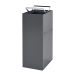 Modulaire afvalscheidingsunit 60ltr, donkergrijs