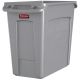 Slim Jim container met luchtsleuven, 87ltr grijs, Rubbermaid
