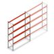 Palletstelling AR T2 5000x3600x1100mm (hxbxd) 4 niveaus 2252kg/niv beginsectie met voorgemonteerde frames