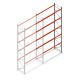 Palletstelling AR T2 6000x2700x1100mm (hxbxd) 5 niveaus 2844kg/niv L2 aanbouwsectie