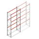 Palletstelling AR T2 6000x2700x1100mm (hxbxd) 3 niveaus 3636kg/niv L2 beginsectie