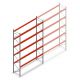 Palletstelling AR T2 6000x3600x1100mm (hxbxd) 5 niveaus 2252kg/niv beginsectie met voorgemonteerde frames
