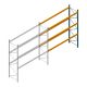 Gebruikte JH MPB palletstelling 4000x3600x1100mm (hxbxd) 3 niveaus aanbouwsectie