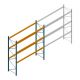 Gebruikte JH MPB palletstelling 4000x3600x1100mm (hxbxd) 3 niveaus beginsectie