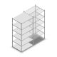 Legbordstelling Light Duty 2000x1000x800mm (hxbxd) 6 niveaus beginsectie
