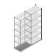 Legbordstelling Medium Duty 2200x850x500mm (hxbxd) 6 niveaus antraciet aanbouwsectie
