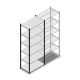 Legbordstelling Medium Duty 2200x850x500mm (hxbxd) 6 niveaus antraciet beginsectie