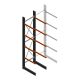 Zware draagarmstelling enkelzijdig 5000x1200x1200mm (hxbxd) 4 niveaus beginsectie