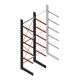 Zware draagarmstelling enkelzijdig 5000x1500x1500mm (hxbxd) 5 niveaus beginsectie