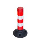 FlexPin geleidepaal Ø100mm x 460mm rood/wit