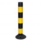 FlexPin geleidepaal Ø100mm x 750mm geel/zwart