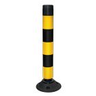 FlexPin geleidepaal Ø100mm x 750mm geel/zwart