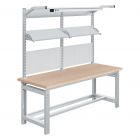 Verstelbare werkbank Sofame multiplex 40mm 2000x750x780-1060mm 1000kg Grijs