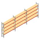 Voordeelrij grootvakstelling AR 2000x5750x400 mm (hxbxd) 4 niveaus