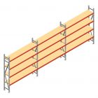 Voordeelrij grootvakstelling AR 2250x6950x400 mm (hxbxd) 4 niveaus