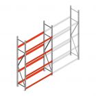 Bandenstelling grootvak AR 2500x1610x500mm (hxbxd) 4 niveaus beginsectie