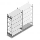 Legbordstelling Heavy Duty 2000x1000x500mm (hxbxd) 6 niveaus 250 kg beginsectie