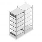 Legbordstelling Heavy Duty 2000x750x600mm (hxbxd) 6 niveaus 150 kg beginsectie