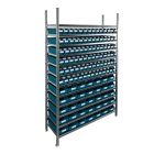 Bakkenkast 2.000x1.150x400mm met 119 bakken / 476 posities Groen