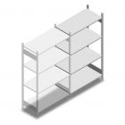 Legbordstelling Heavy Duty 2000x1000x500mm (hxbxd) 4 niveaus 150 kg aanbouwsectie