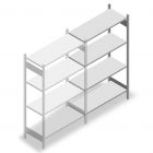 Legbordstelling Heavy Duty 2000x1300x500mm (hxbxd) 4 niveaus 150 kg aanbouwsectie