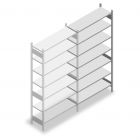 Legbordstelling Heavy Duty 2500x1300x400mm (hxbxd) 7 niveaus 150 kg aanbouwsectie