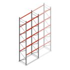 Palletstelling AR T2 6000x1850x1100mm (hxbxd) 5 niveaus 2530kg/niv beginsectie met voorgemonteerde frames