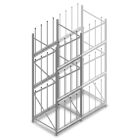 Ruitenstelling 3000x920x900 mm (hxbxd) 3 niveaus beginsectie