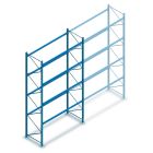 Gebruikte Stow palletstelling 5250x2700x1100mm (hxbxd) 4 niveaus beginsectie