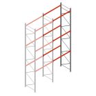 Palletstelling AR T2 6000x1850x1100mm (hxbxd) 3 niveaus 2530kg/niv aanbouwsectie met voorgemonteerde frames